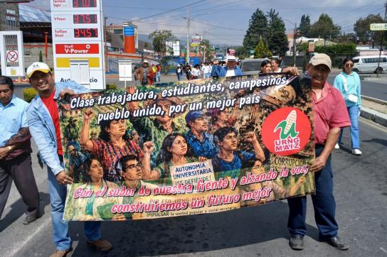 Die URNG fordert in Guatemala die Einheit der progressiven Kräfte